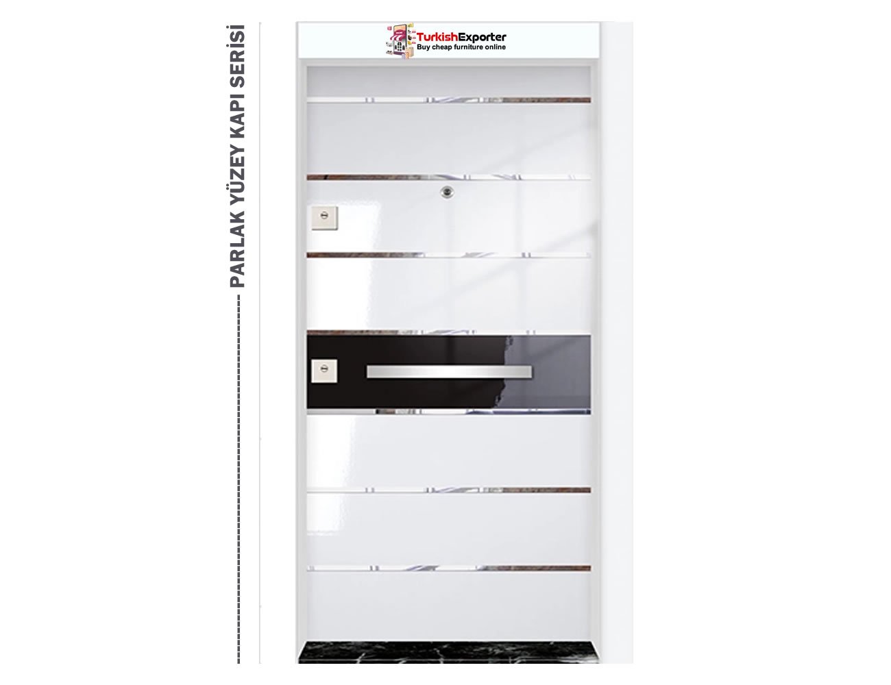 Glossy PVC Surface Door Series